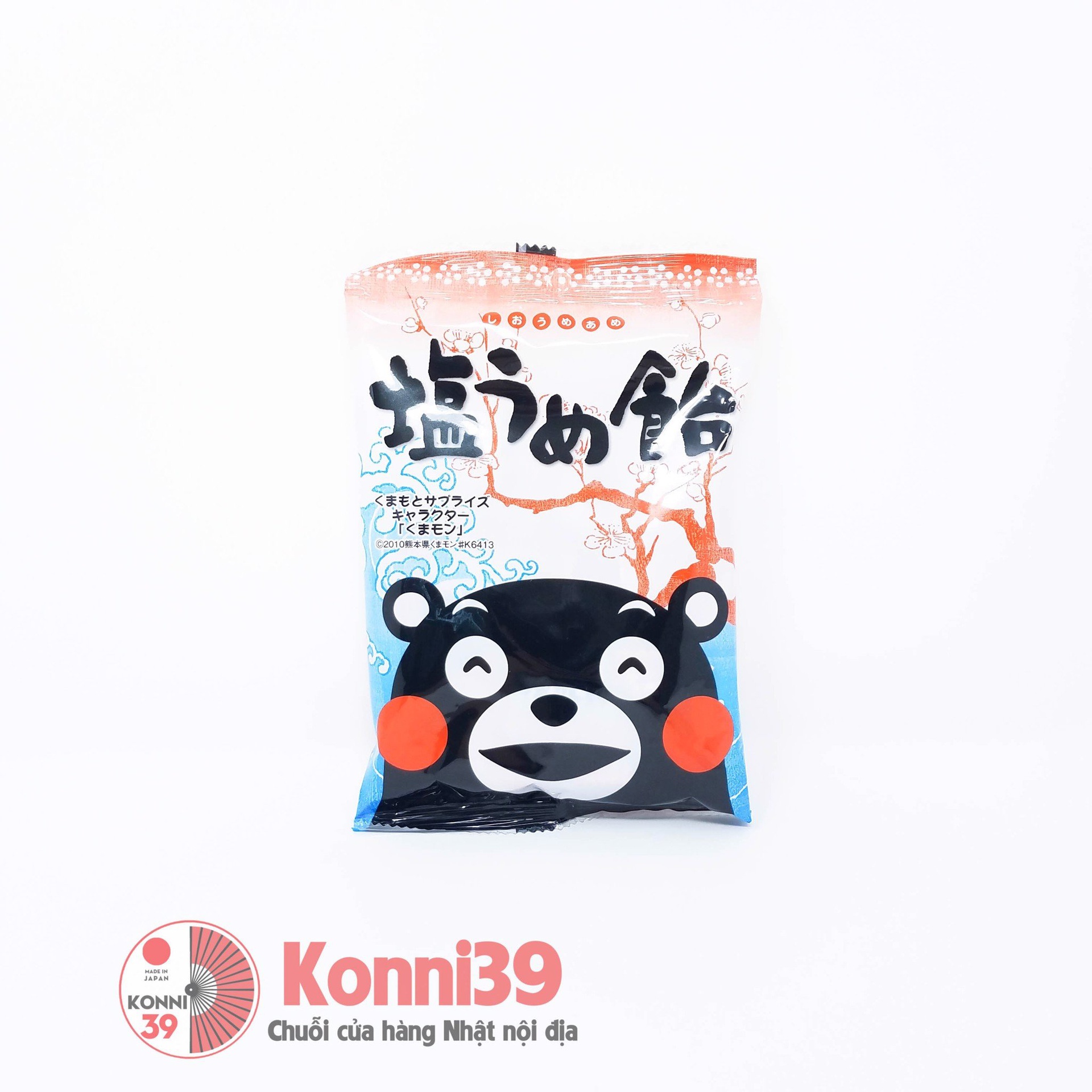 Kẹo Okura mơ muối hình Kumamon 90g