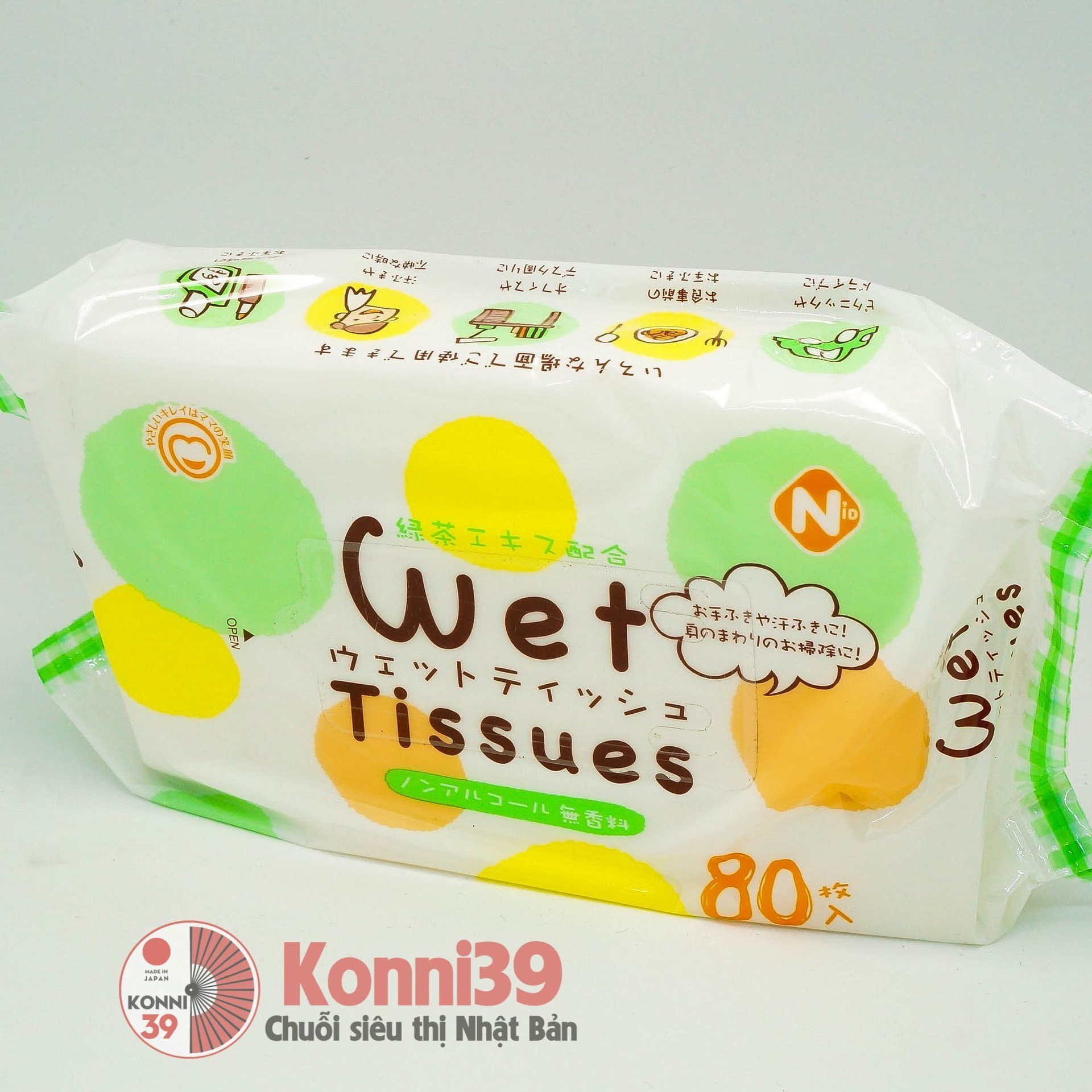 Giấy ướt Wet Tissues 80 tờ 