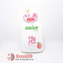 Sữa tắm Kracie Naive tạo bọt hương đào 500ml