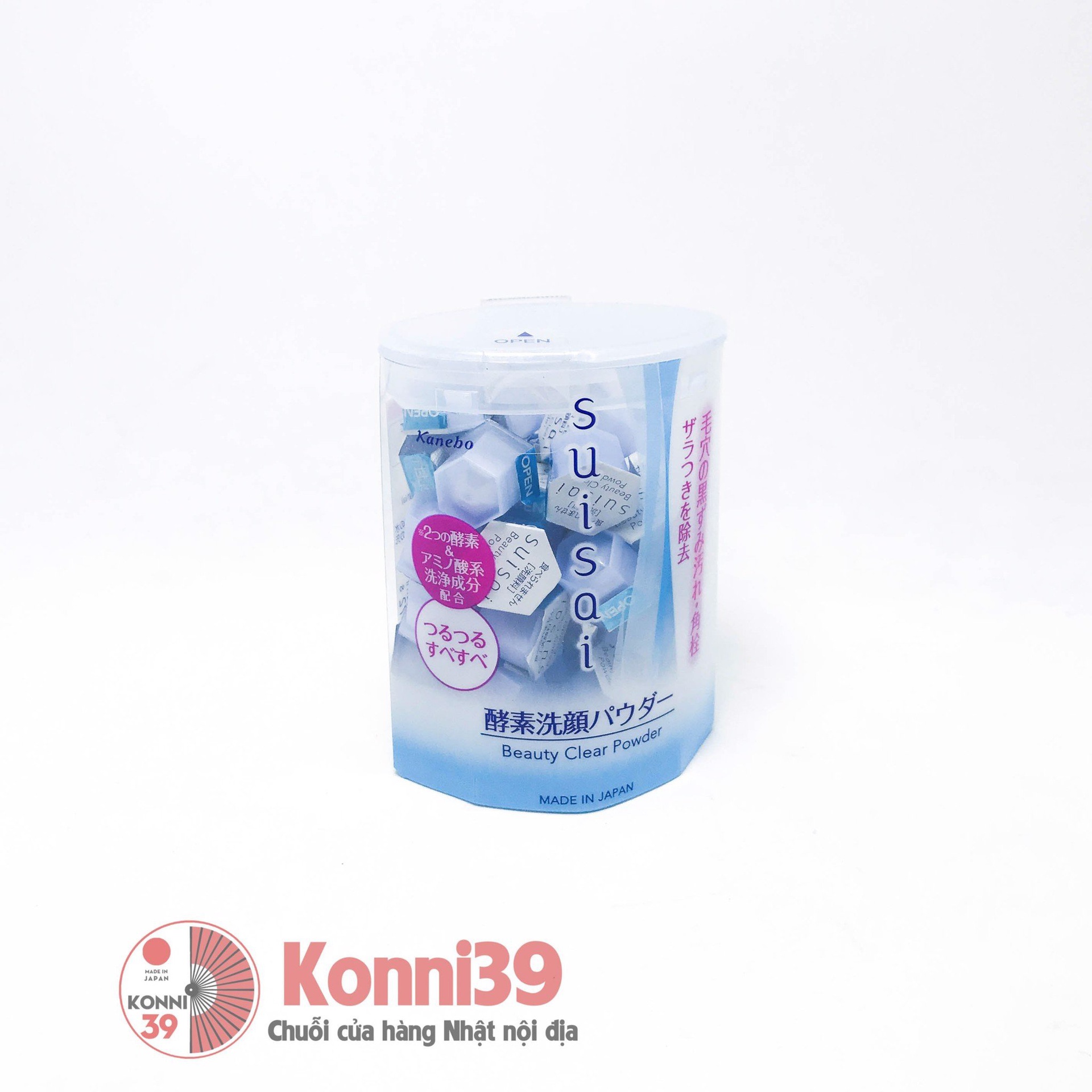 Sữa rửa mặt Kanebo suisai dang bột gói 0.4g x 32 viên