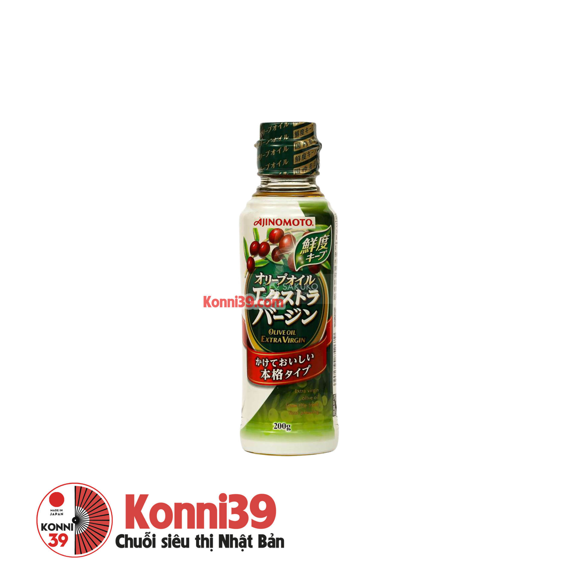 Dầu Olive Ajinomoto Oil Extra Virgin 200g