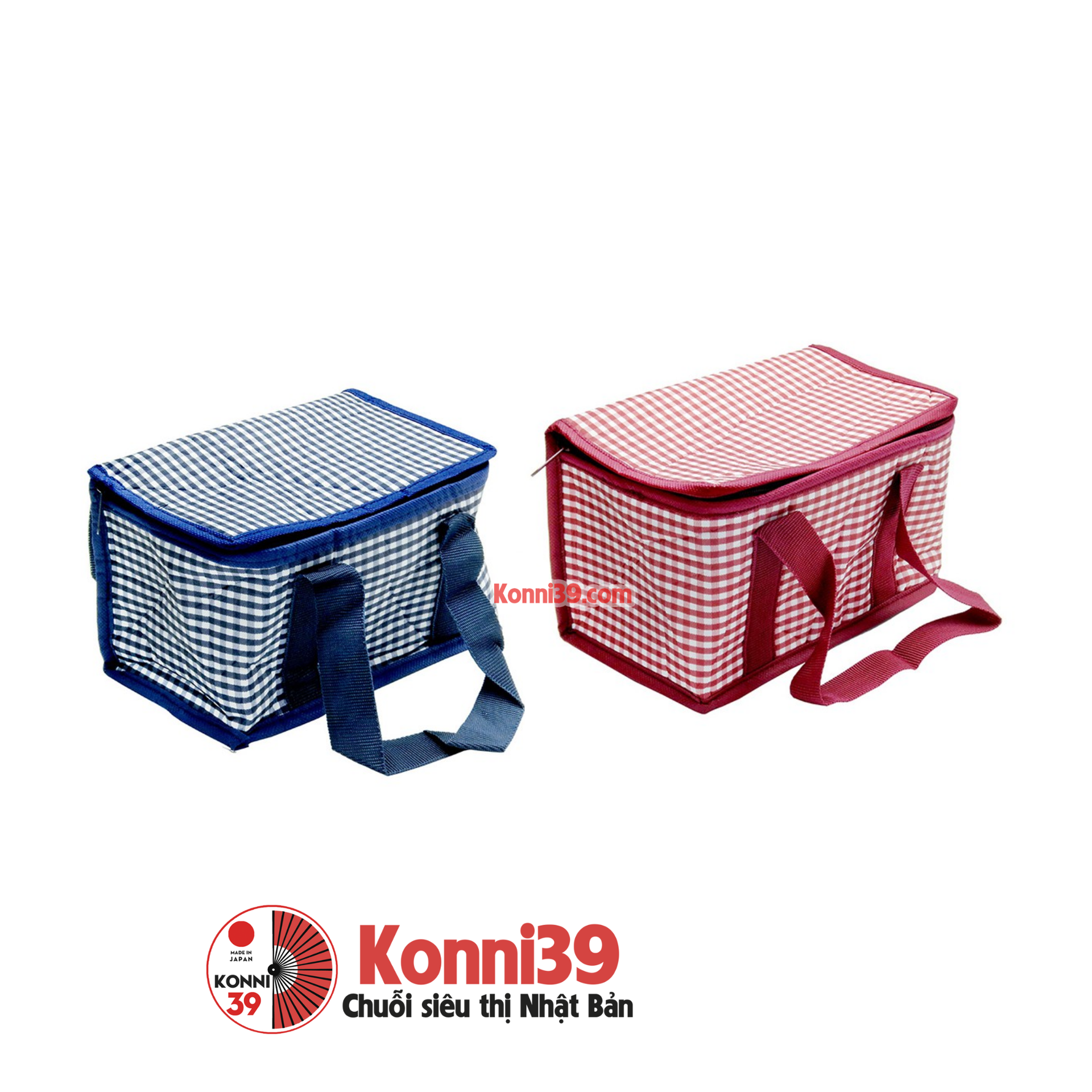 Túi giữ nhiệt đồ uống 2 màu (13x20x12)-Hàng Nhật nội địa uy tín Konni39