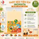 Thớt dẻo Inomata - thái thịt màu trắng
