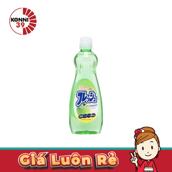 Nước rửa chén hương táo 600g-Chuỗi siêu thị Nhật Bản - MADE IN JAPAN Konni39 tại Việt Nam