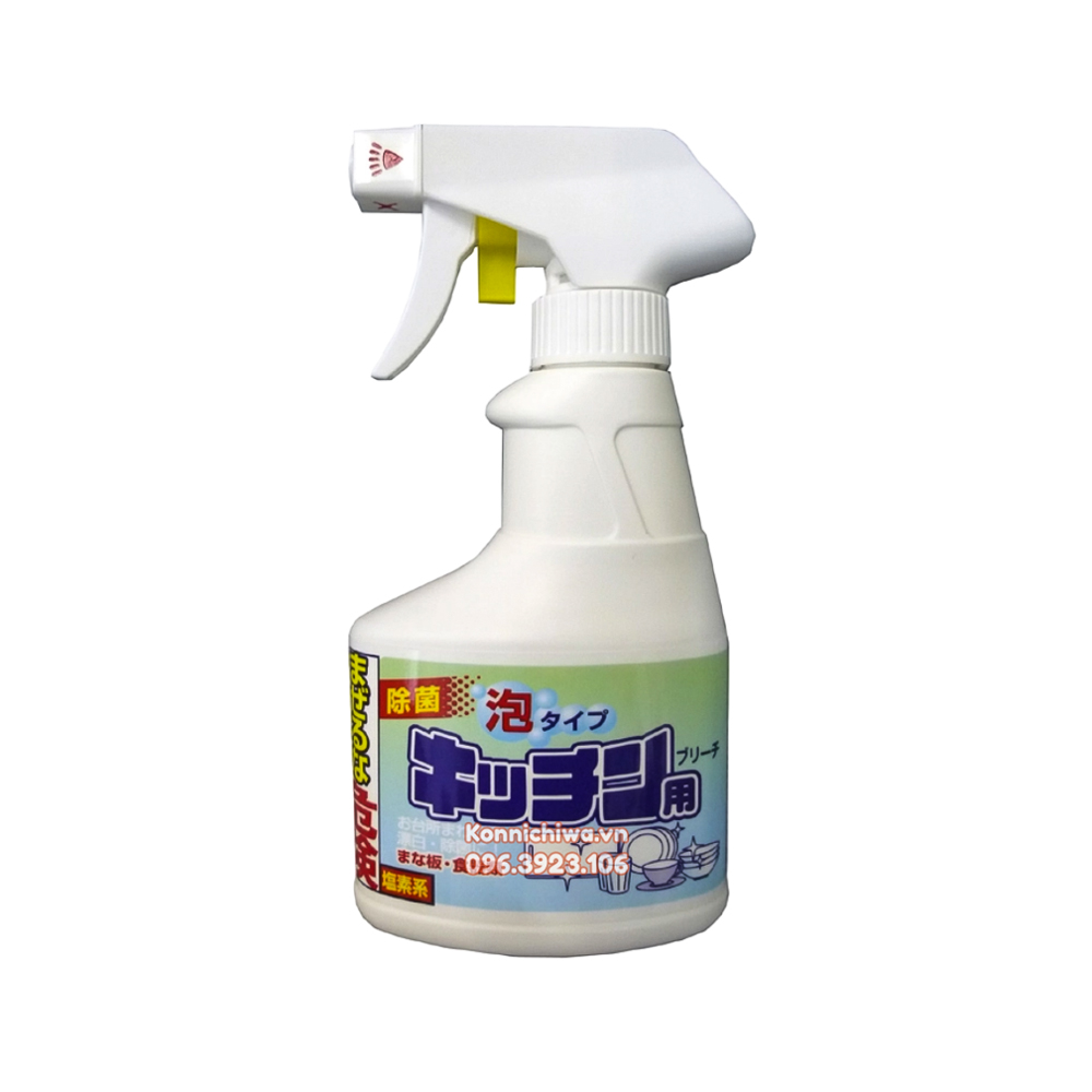 Xịt tẩy rửa nhà bếp dạng bọt 300ml-Chuỗi siêu thị Nhật Bản - MADE IN JAPAN Konni39 tại Việt Nam