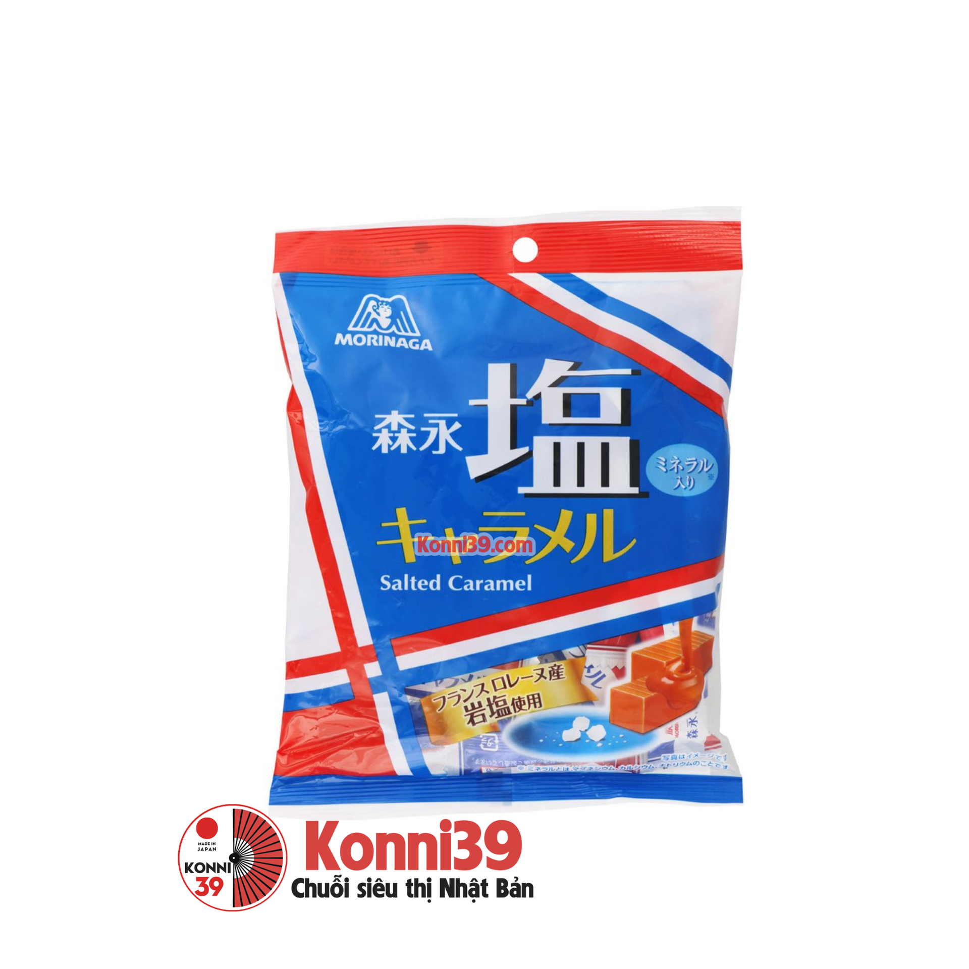 Kẹo Morinaga Caramen muối 92g (date 12/2021)