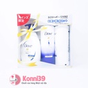 Bộ sữa tắm - dầu gội - xả Dove Moisture Care phục hồi hư tổn chai 380g + 400g + 400g