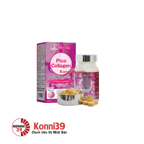 Viên uống Genkifami Pico Collagen 180 viên