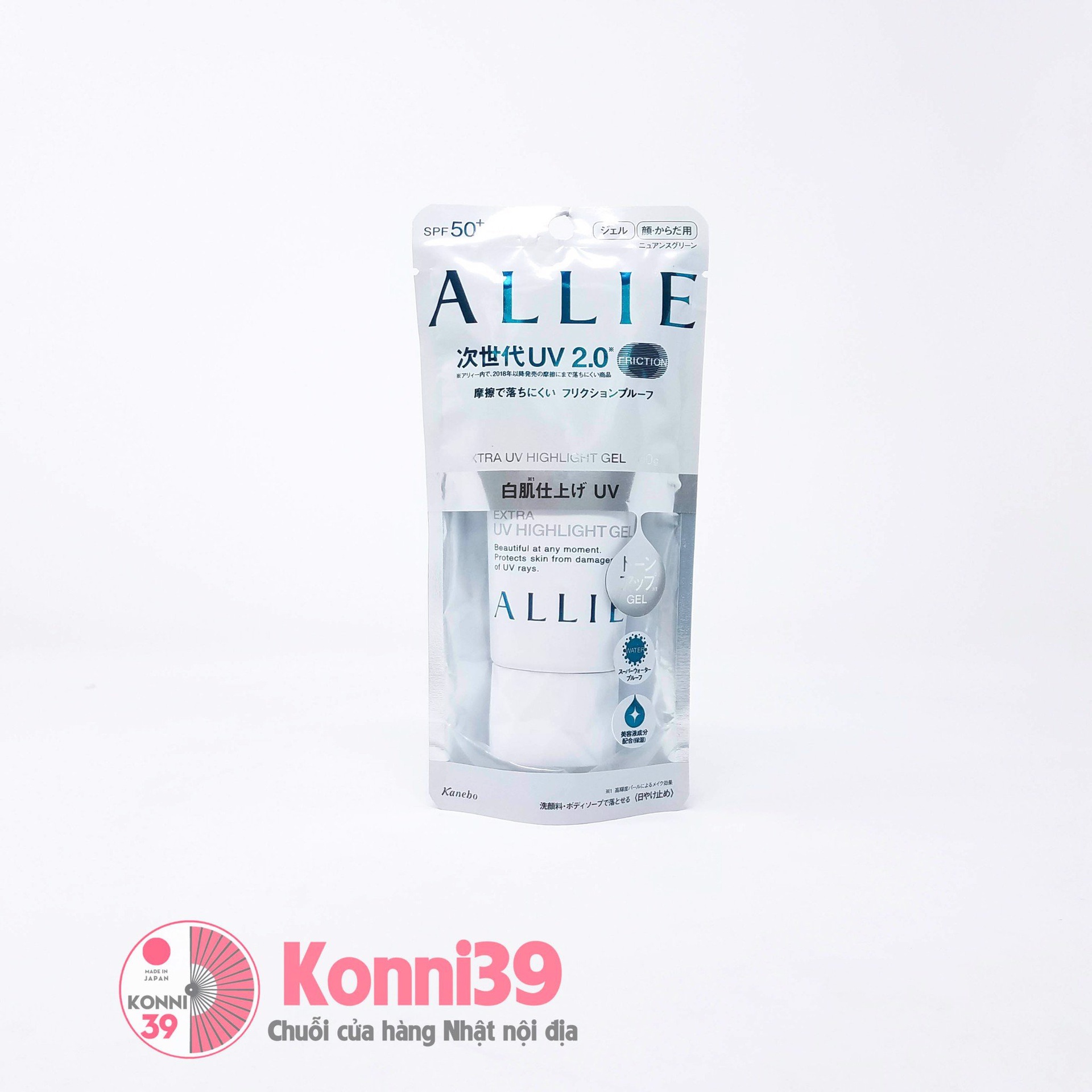 Kem chống nắng Allie extra Highlight Gel SPF50+ PA++++ 60g