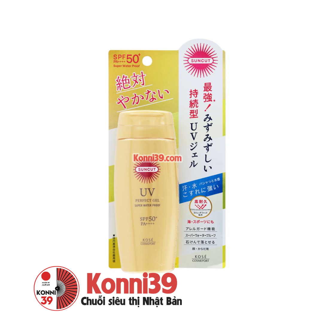 Kem chống nắng Kose Suncut Super Waterproof UV SPF50+ PA++++ 100g