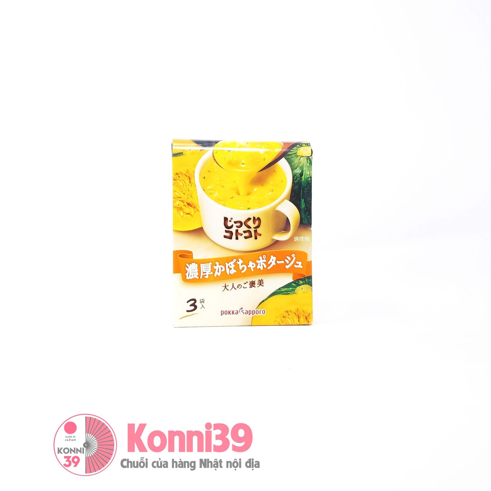 Soup bí đỏ khoai tây Pokka Sapporo 59.1g