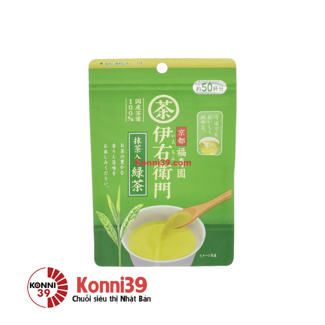 Trà xanh Uji No Tsuyu hương chanh 40g 