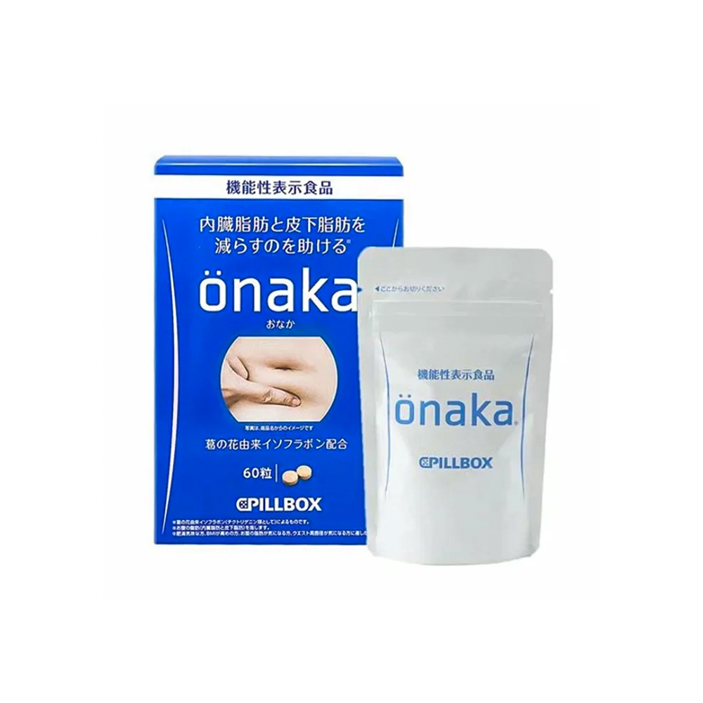 Viên uống giảm mỡ bụng Pillbox Onaka 60 viên