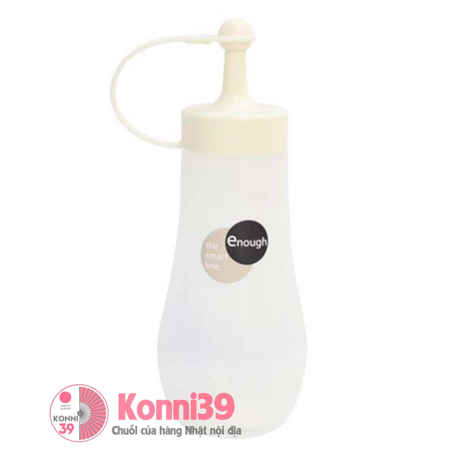 Lọ đựng nước sốt cỡ nhỡ Inomata nắp trắng 360ml