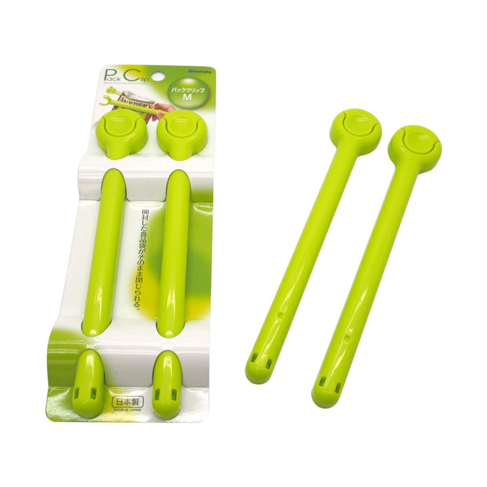 Kẹp miệng túi size M màu xanh set 2