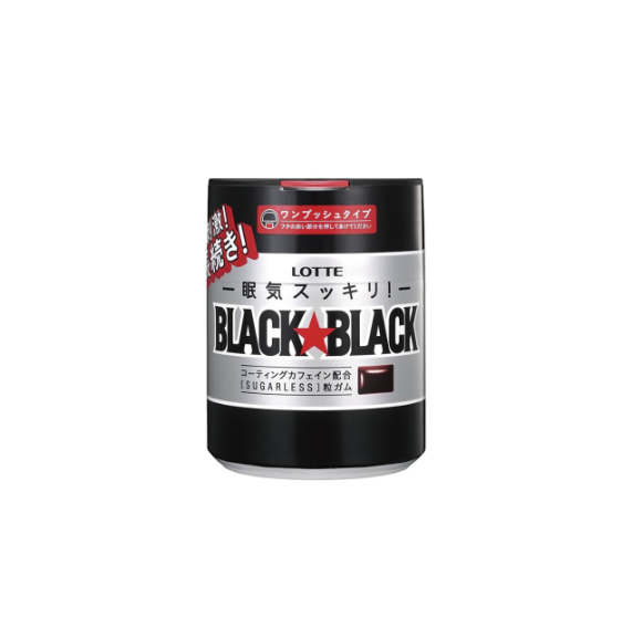 Kẹo cao su Lotte Black Black không đường 140g