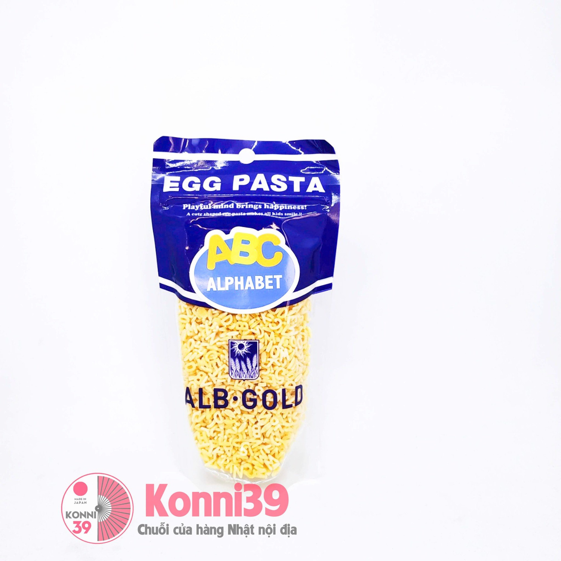 Mì nui trứng Egg Pasta 90g - hình chữ