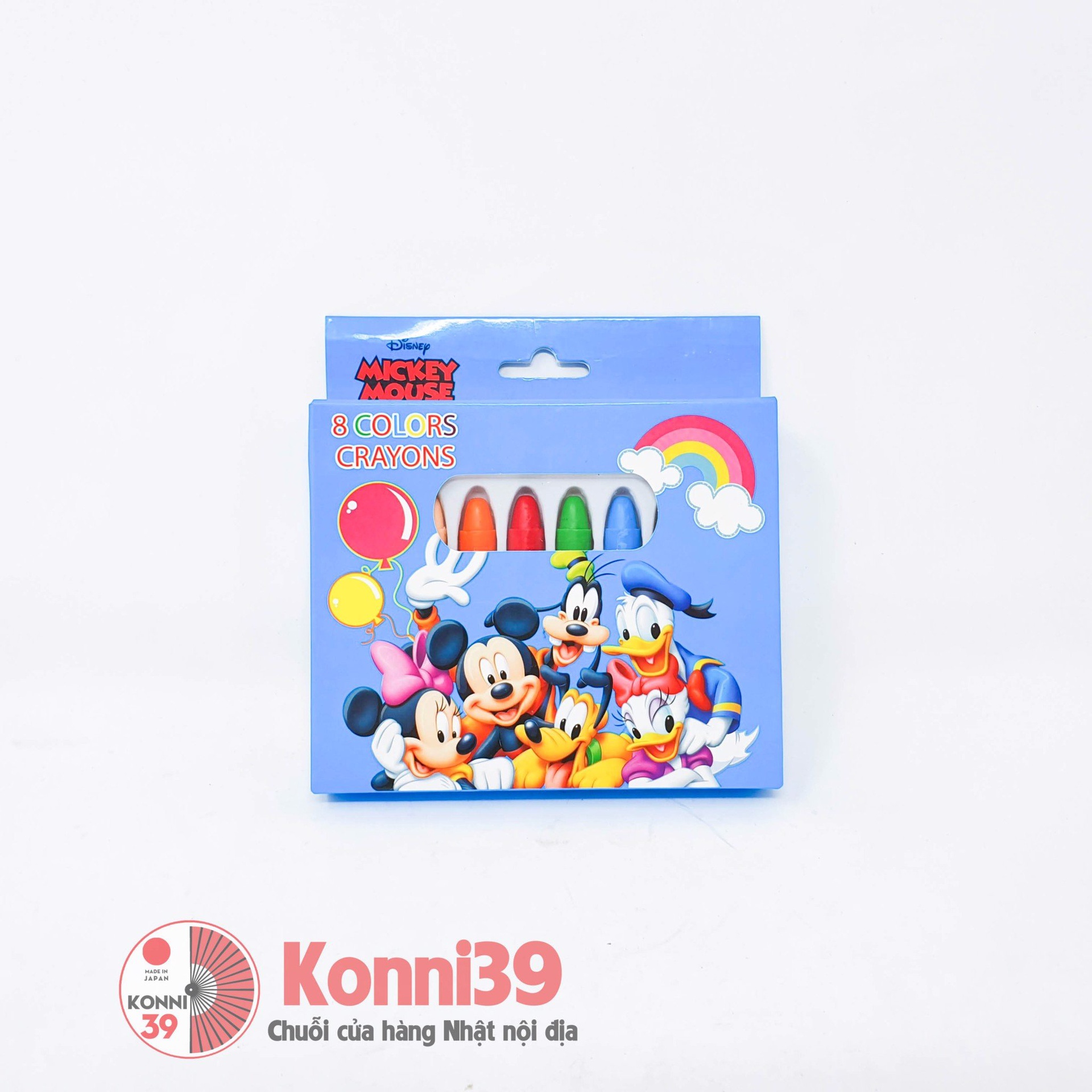 Bộ 8 bút sáp màu Disney Mickey