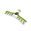 Móc phơi 8 kẹp Kokubo 42cm - xanh
