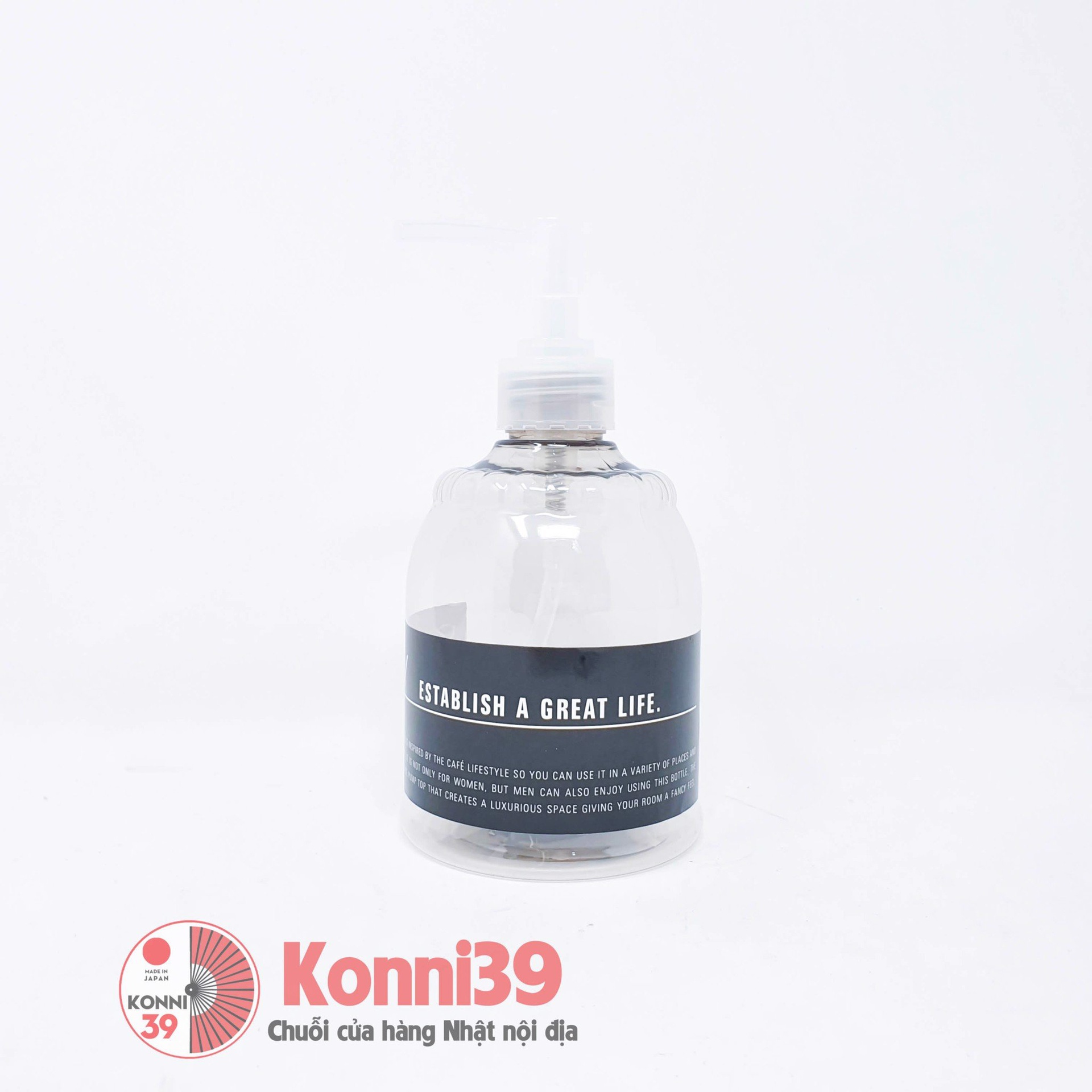 Bình xịt dạng vòi 400ml dáng tròn LEC