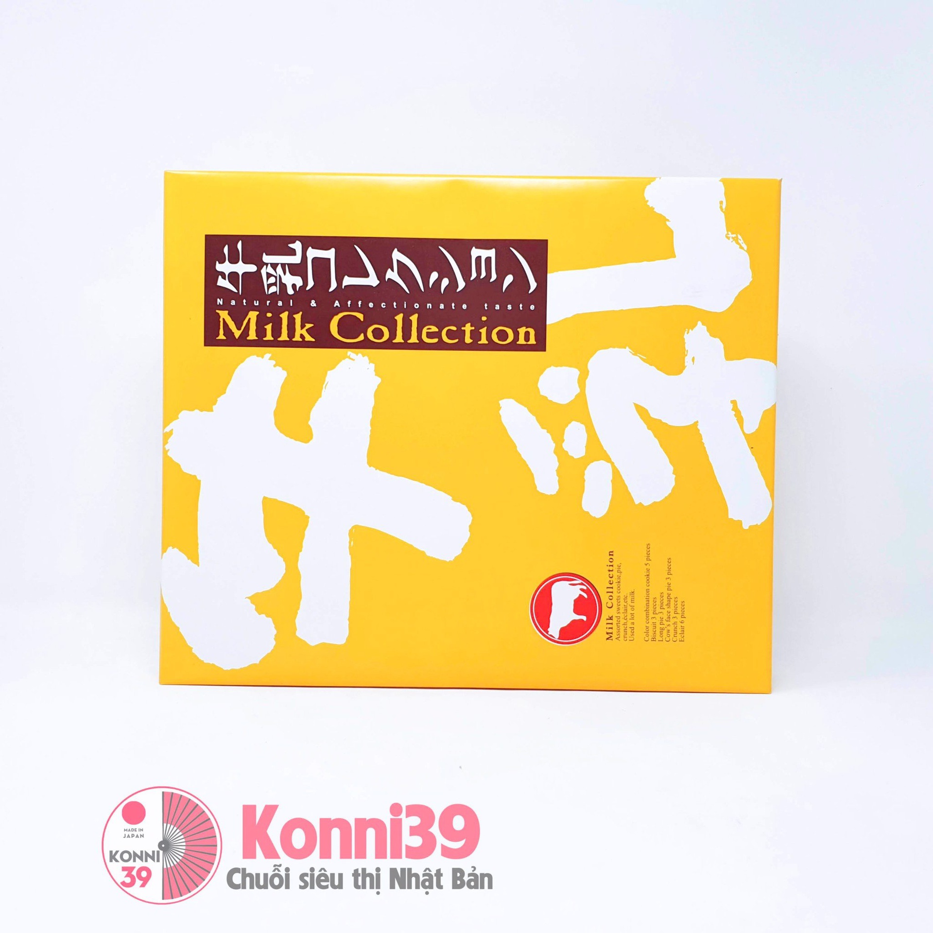 Bánh quy tươi 6 loại Milk Collection 23 chiếc