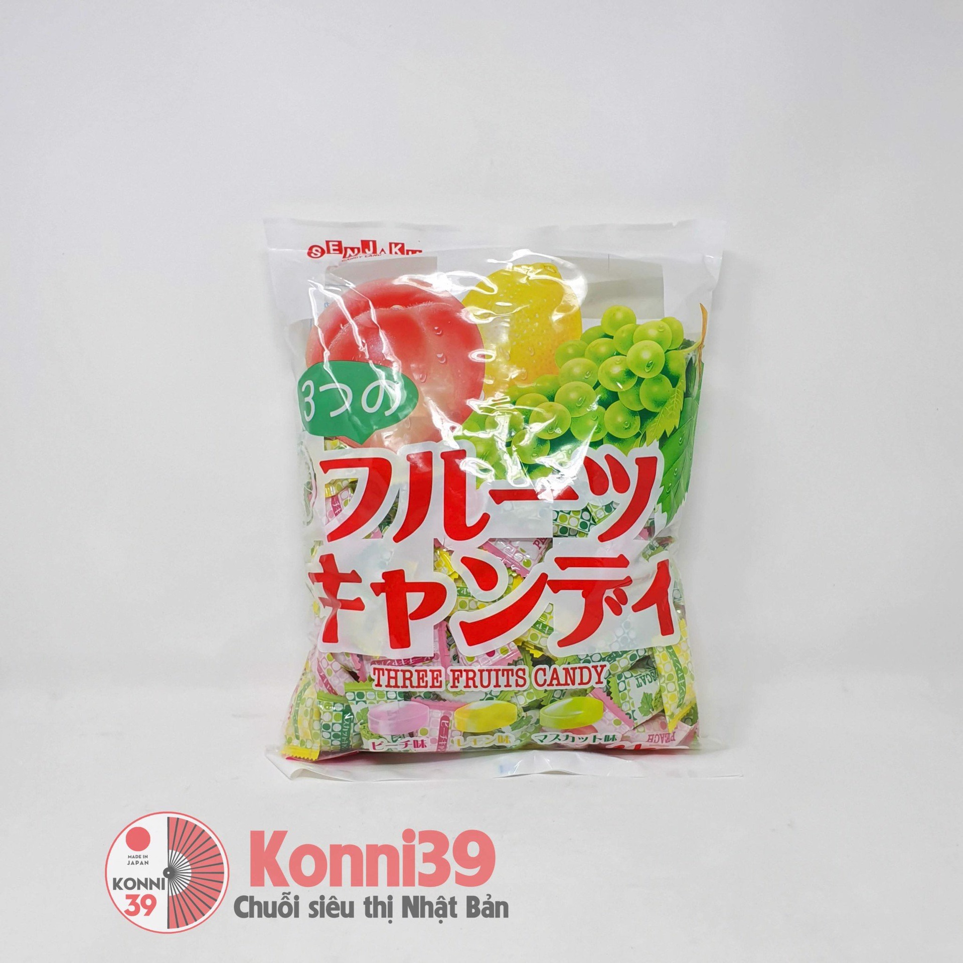 Kẹo Senjaku 3 loại quả 1kg