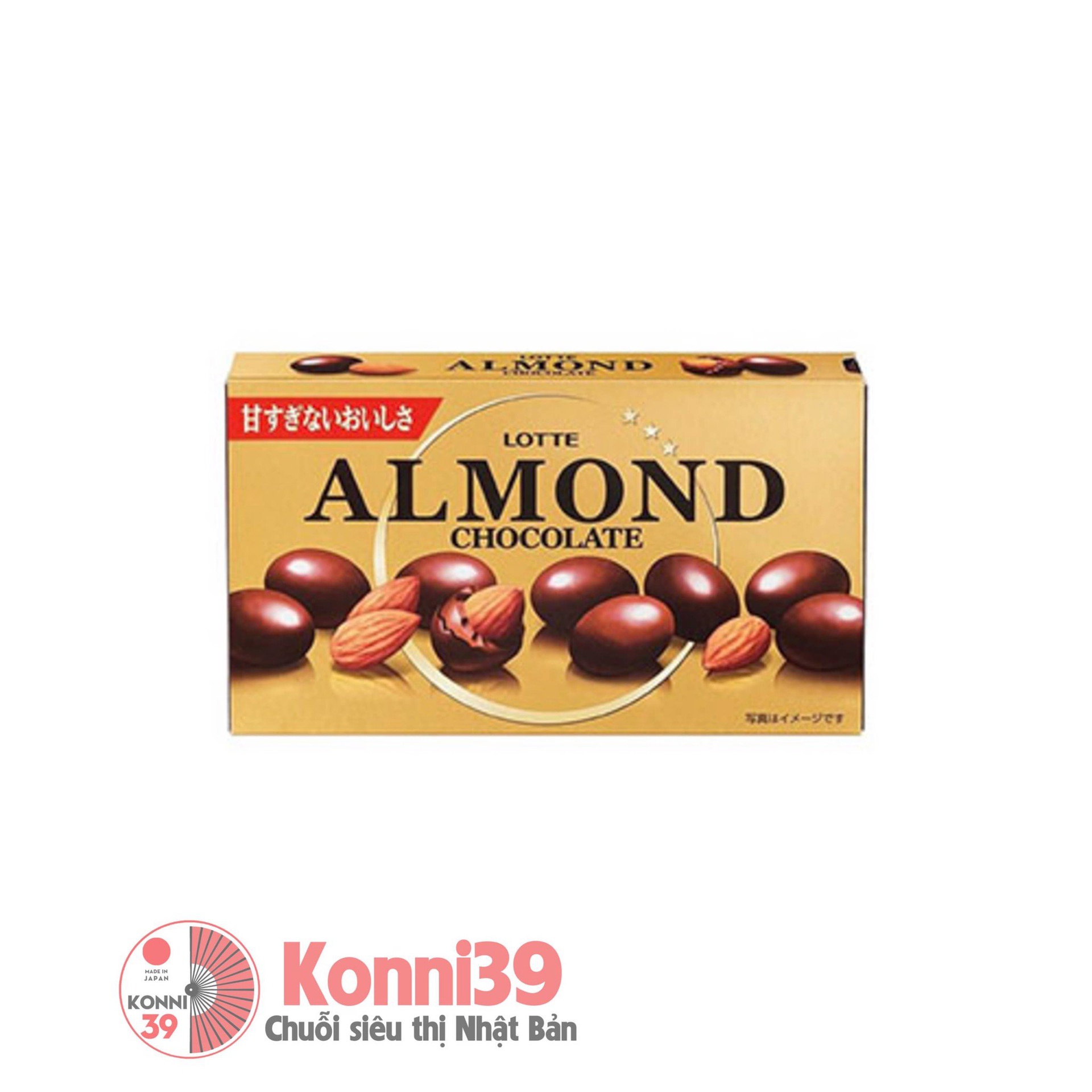 Socola Lotte Almond Chocolate nhân hạnh nhân 86g