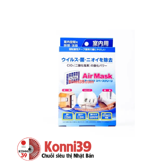 Airmask đặt phòng diệt virus, kháng khuẩn trong vòng 2 tháng