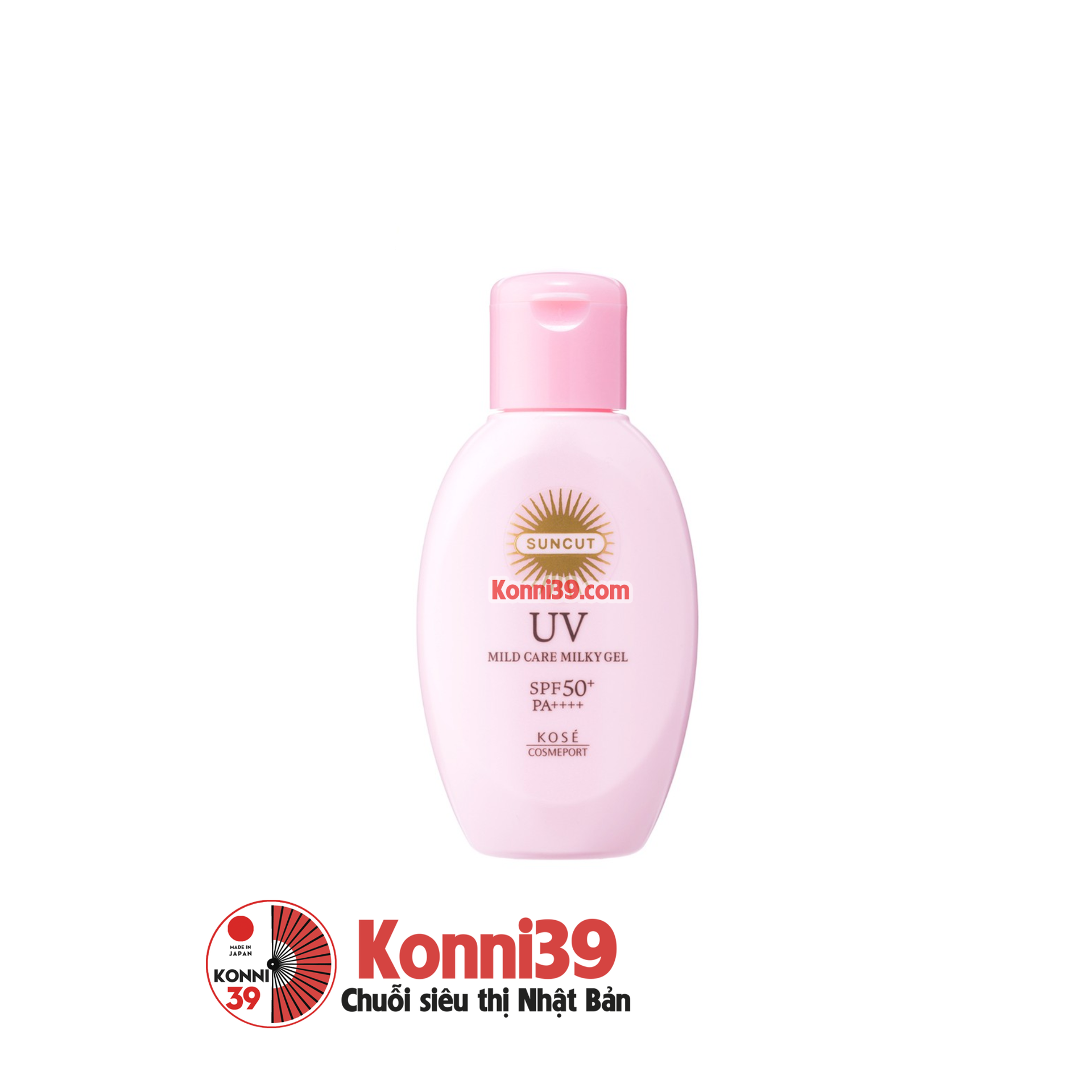 Kem chống nắng Kose Suncut Mild Care UV Milky Gel SPF50+PA++++ 80g