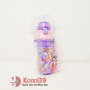 Bình nước Skater có nút bấm cho trẻ 480ml - hình công chúa Rapunzel