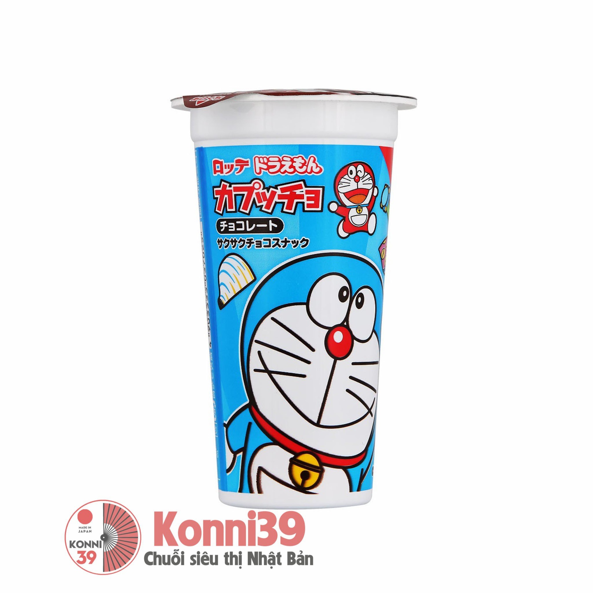 Bánh socola Lotte hình Doraemon 38g