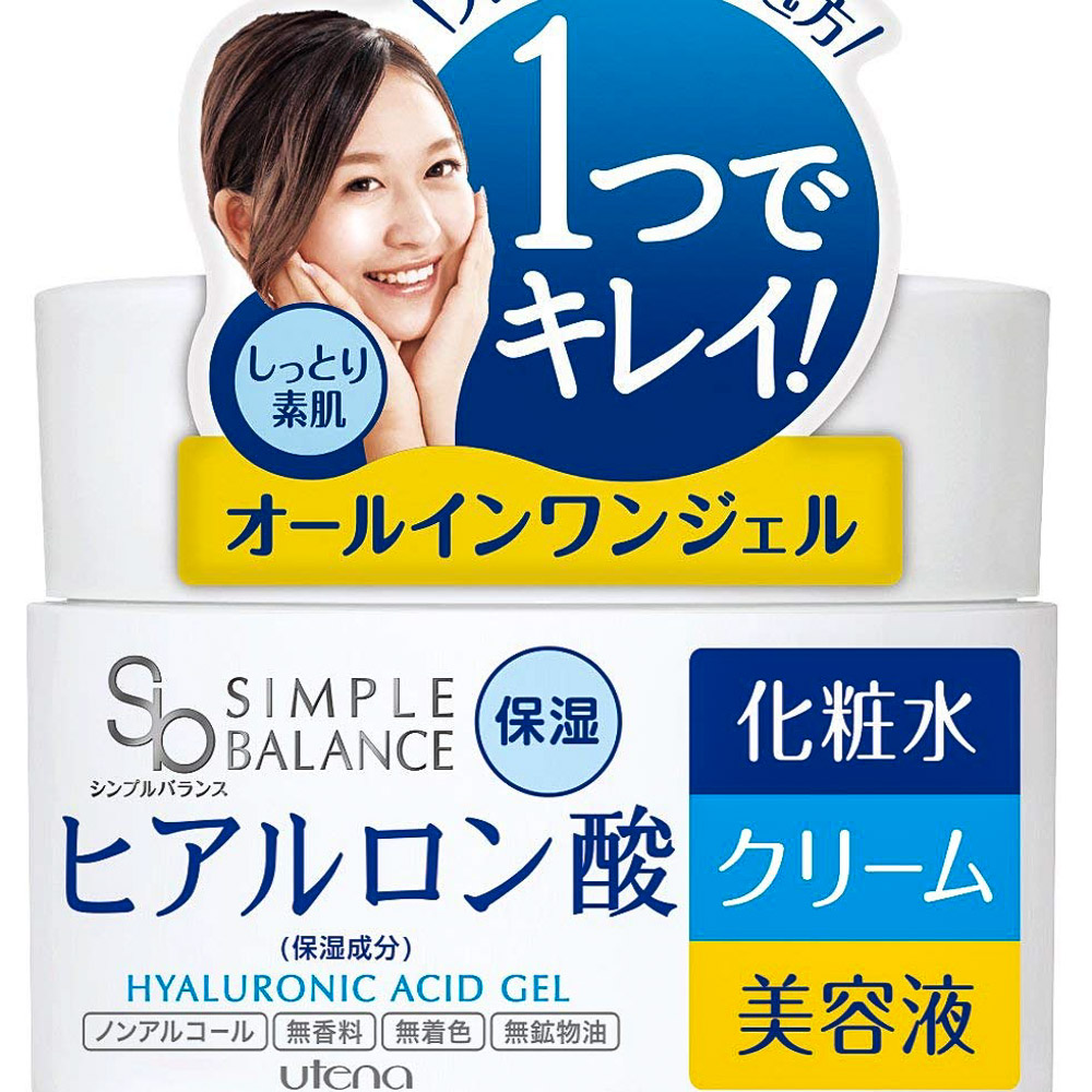 Gel dưỡng ẩm Utena Simple Balance 3 in 1 cân bằng da 100g