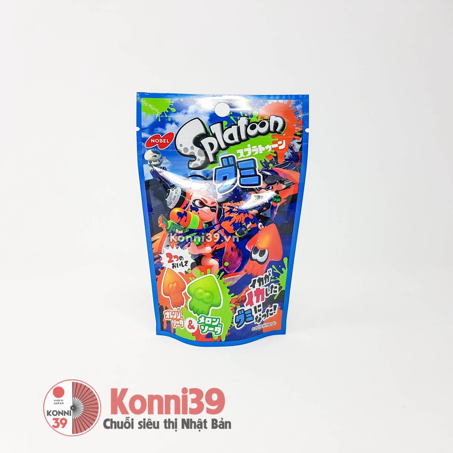 Kẹo Dẻo Nobel Splatoon 45G - Chuỗi Siêu Thị Nhật Bản Nội Địa - Made In  Japan Konni39 Tại Việt Nam