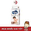 Bỉm cao cấp Moony Natural Organic quần L36 cho bé từ 9-14kg