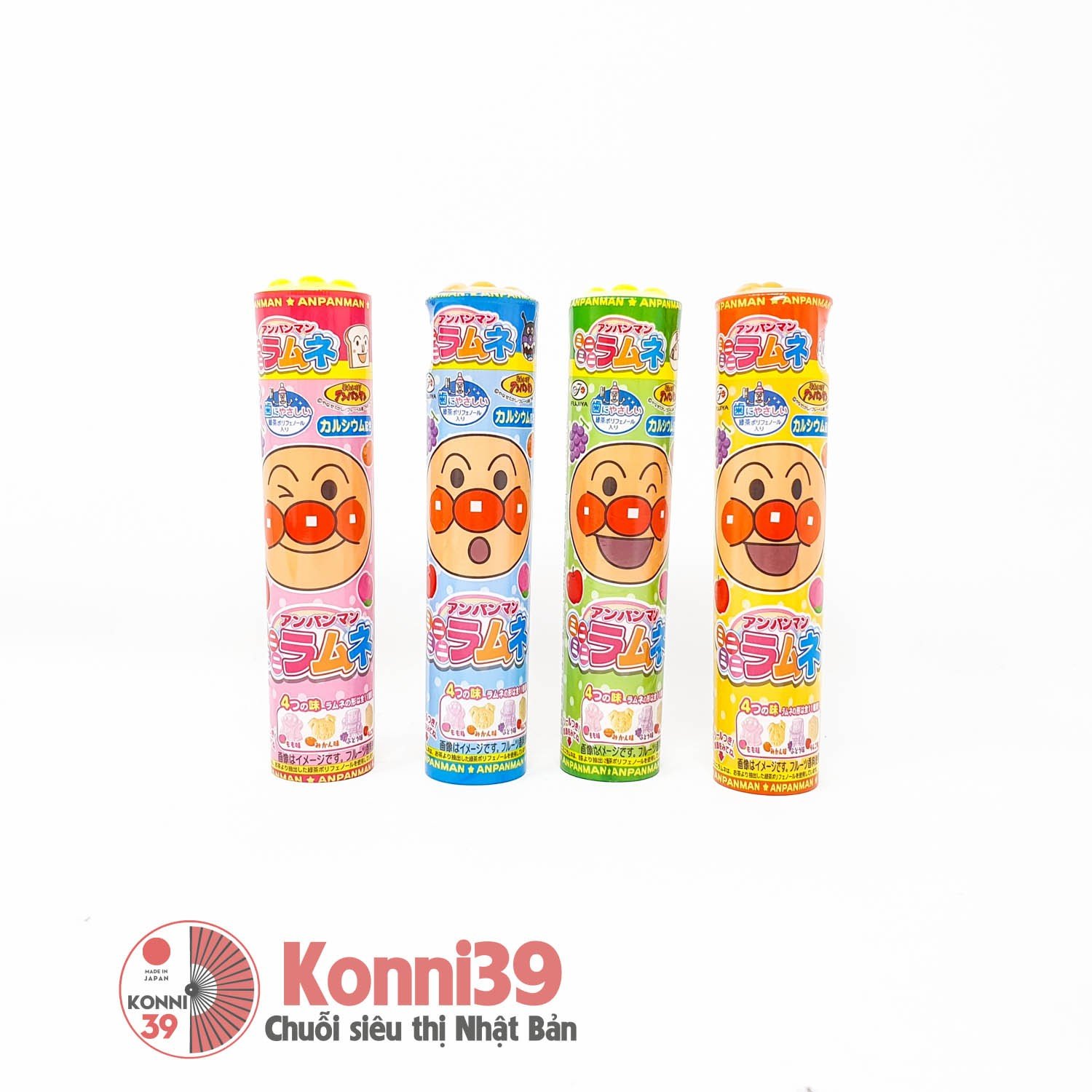 Kẹo ramune Fujiya hình Anpanman 23g