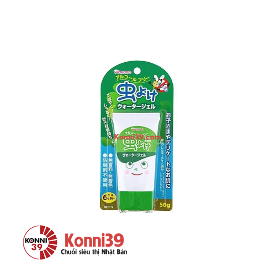 Gel bôi chống muỗi Wakodo cho bé từ 6 tháng tuổi 50g 