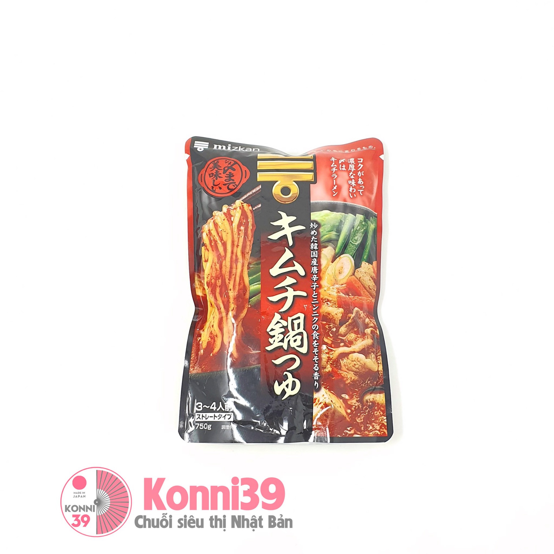 Nước lẩu Mizkan 750g (3 loại)