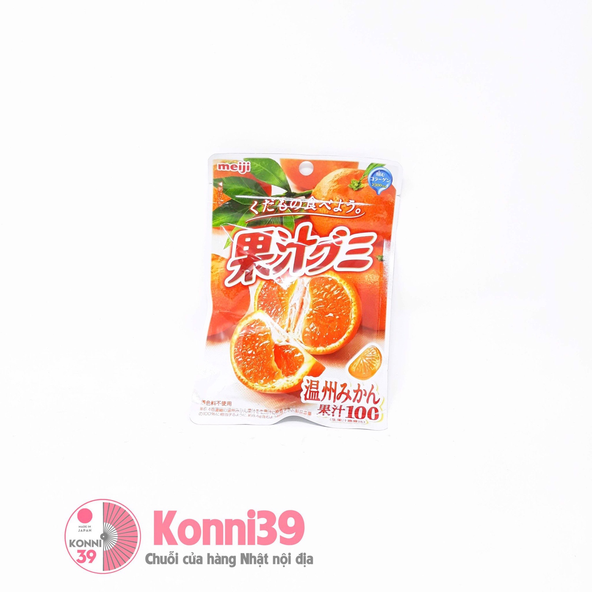 Kẹo dẻo Meiji 6 vị hoa quả 51g