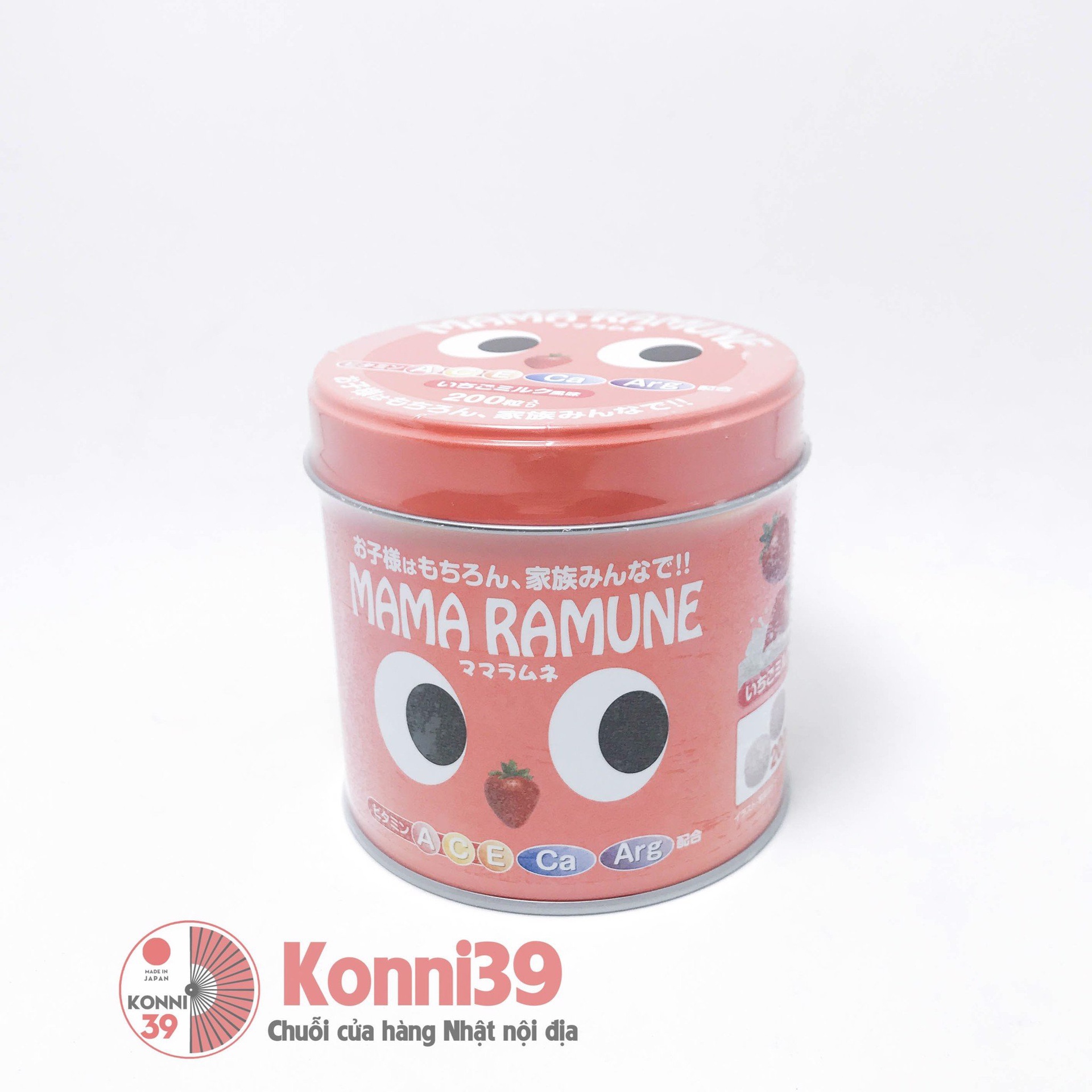 Kẹo biếng ăn cho bé Mama Ramune 200 viên (2 vị)