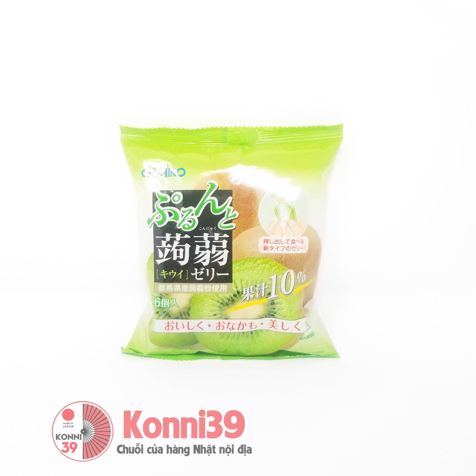 Thạch Orihiro hoa quả 6 chiếc x 20g (nhiều vị)