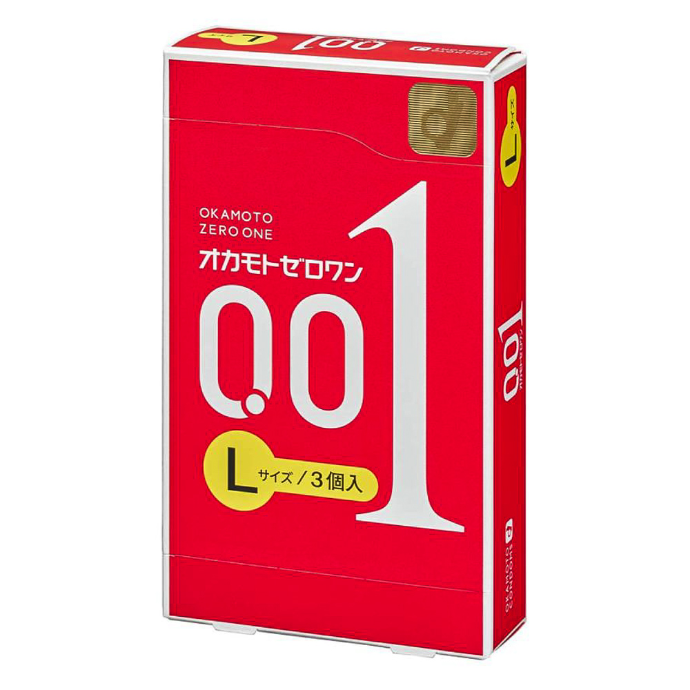 Bao cao su Okamoto Zero One 0.01mm hộp 3 chiếc (3 Loại)