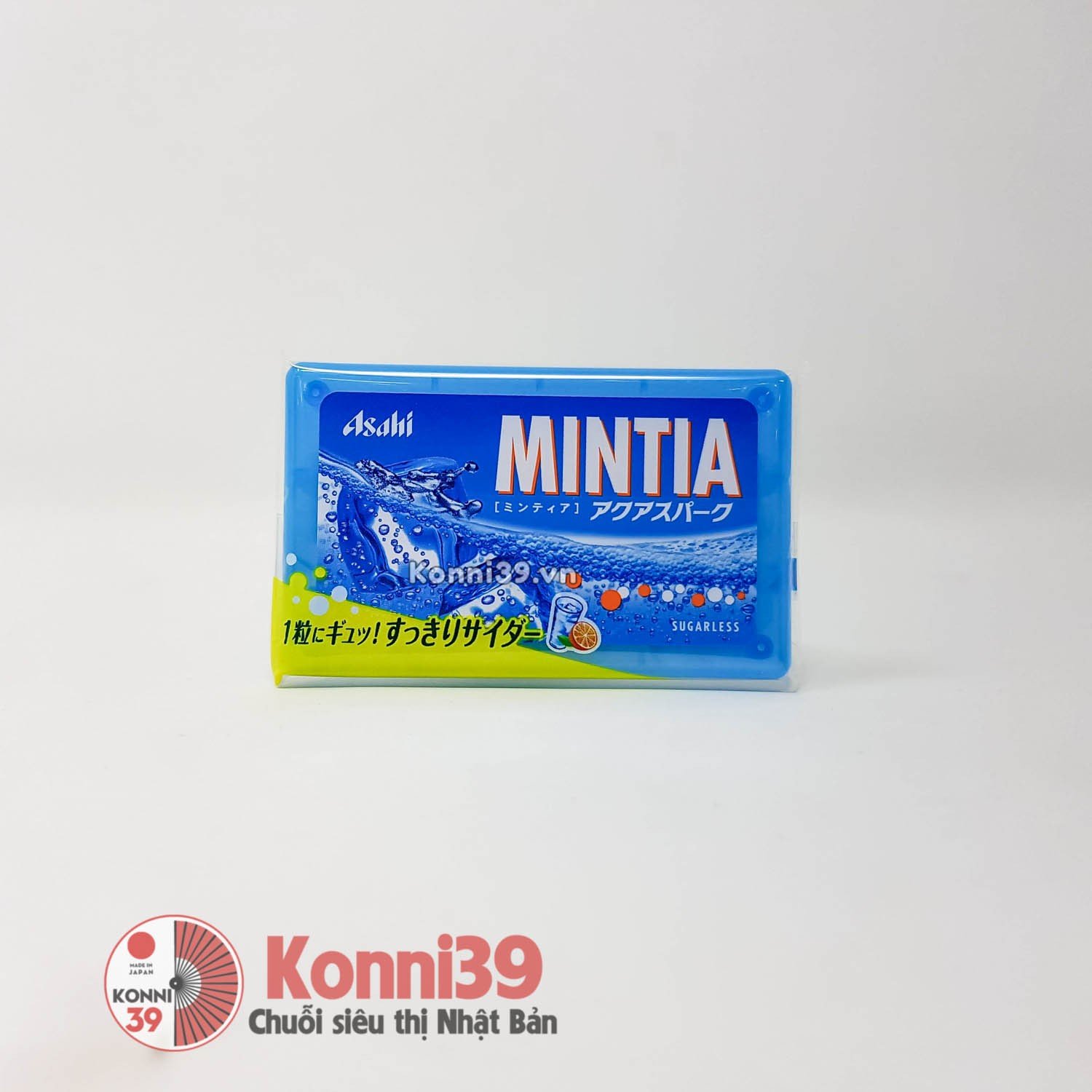 Kẹo ngậm bạc hà Asahi Mintia 50 viên - Soda ít đường