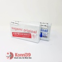 Bao cao su Sagami Original 0.02mm - hộp 5 chiếc