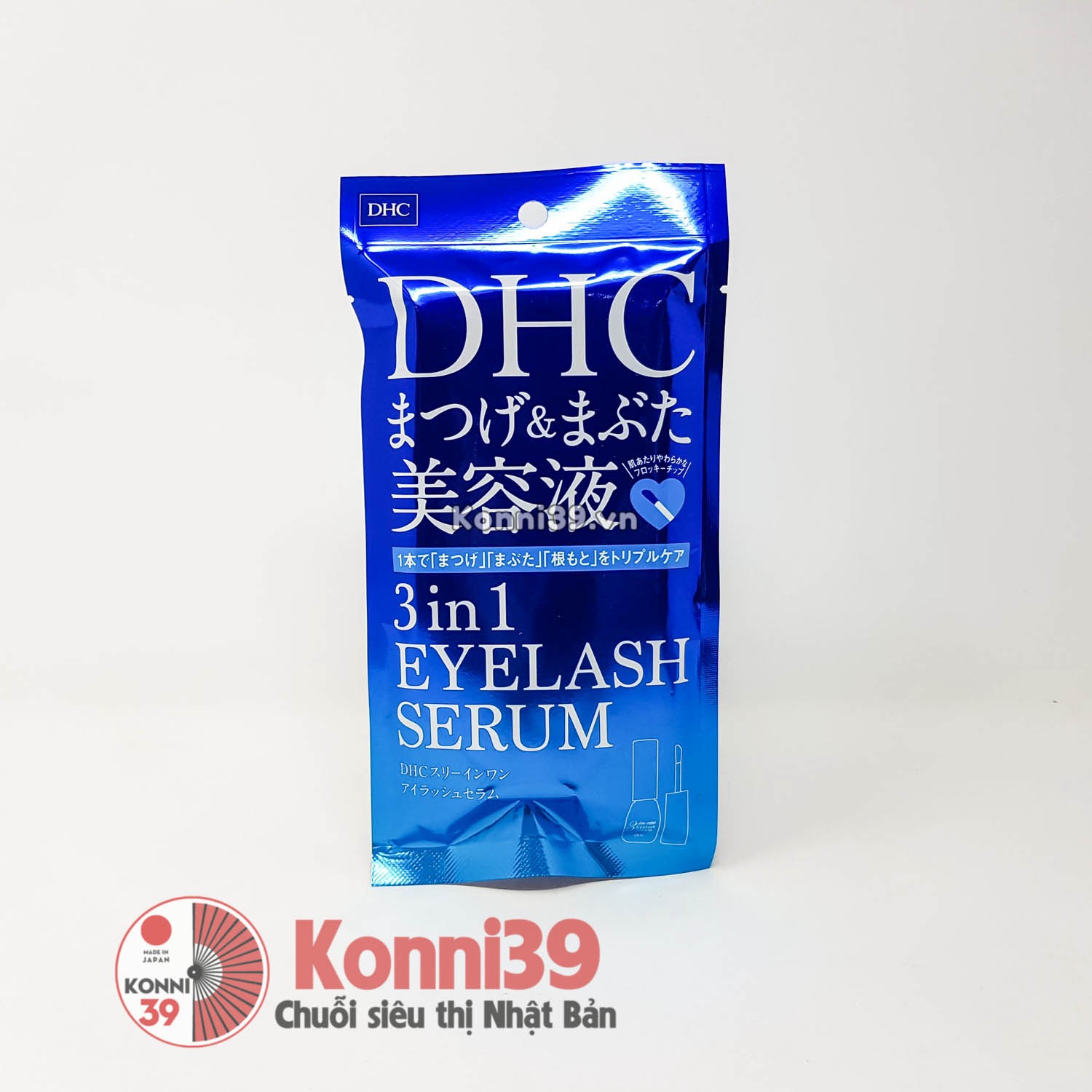 Dưỡng mi DHC Eyelash Serum 3 in 1 cao cấp 9ml 