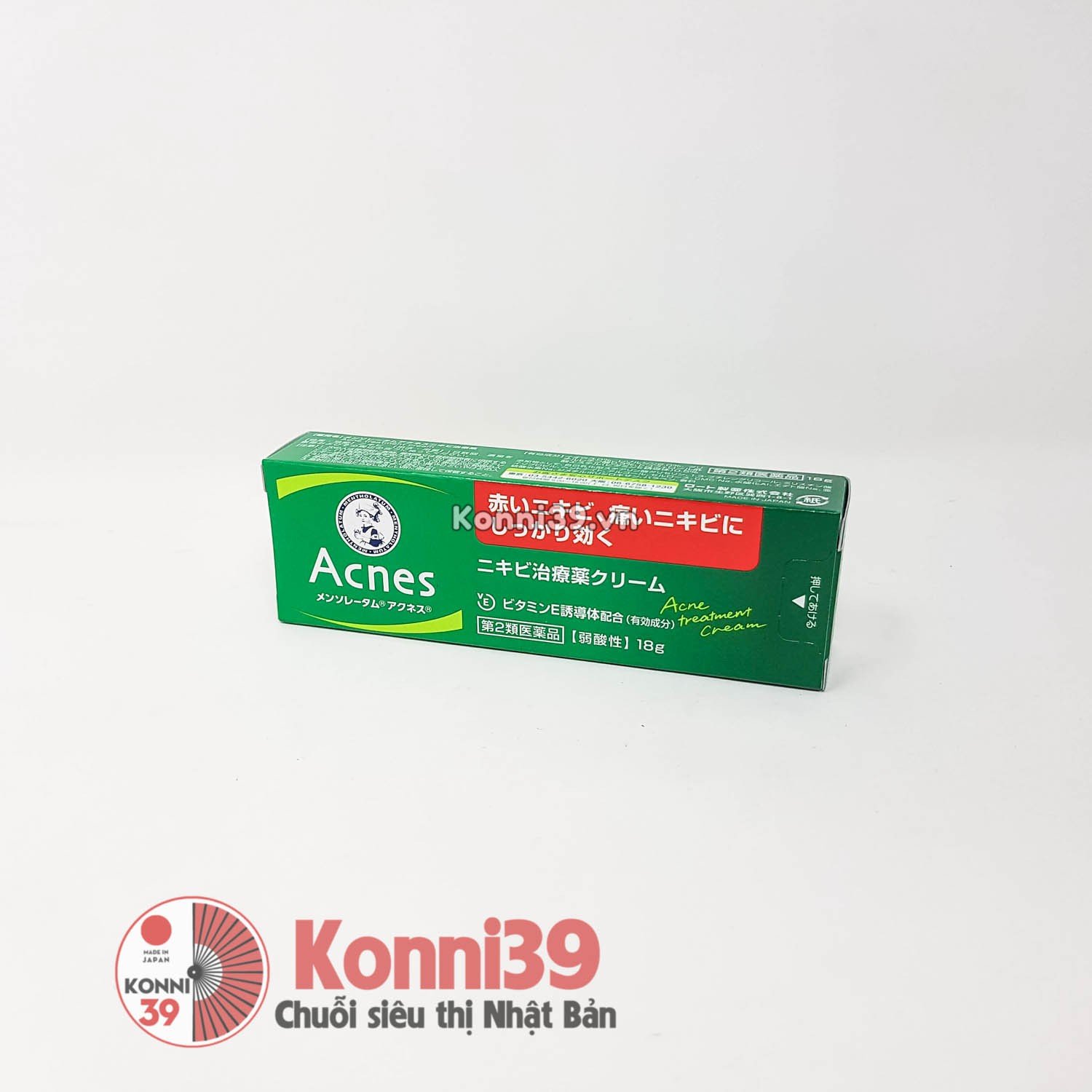 Kem trị mụn Rohto Mentholatum Acnes 18g