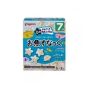Bánh ăn dặm Pigeon bổ sung canxi cho bé từ 7 tháng tuổi hộp 12g - vị cá hồi