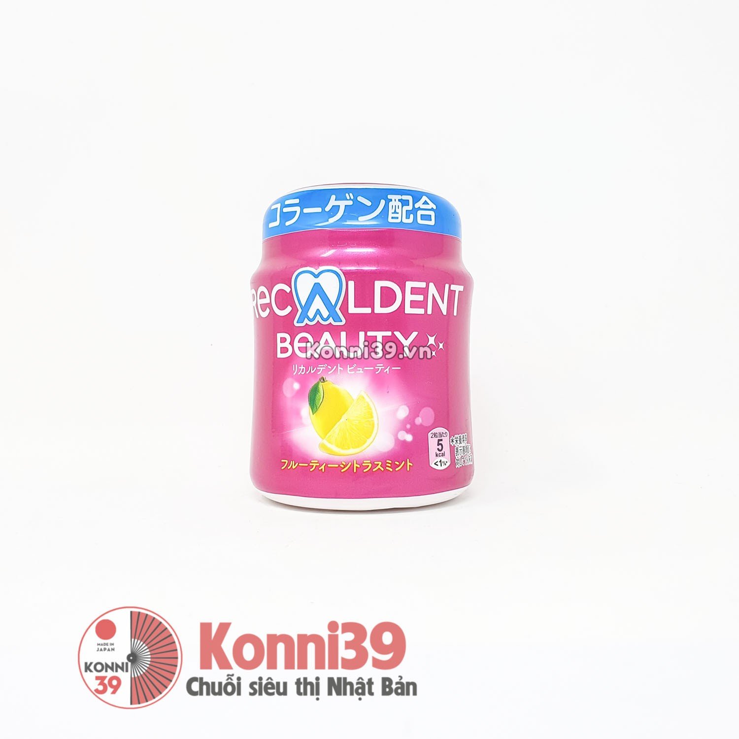 Kẹo cao su Recaldent Beauty chứa collagen 132g