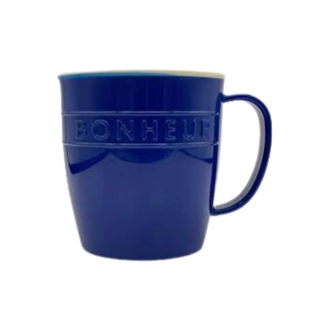 Cốc nhựa uống nước 300ml Bonheur(màu xanh)