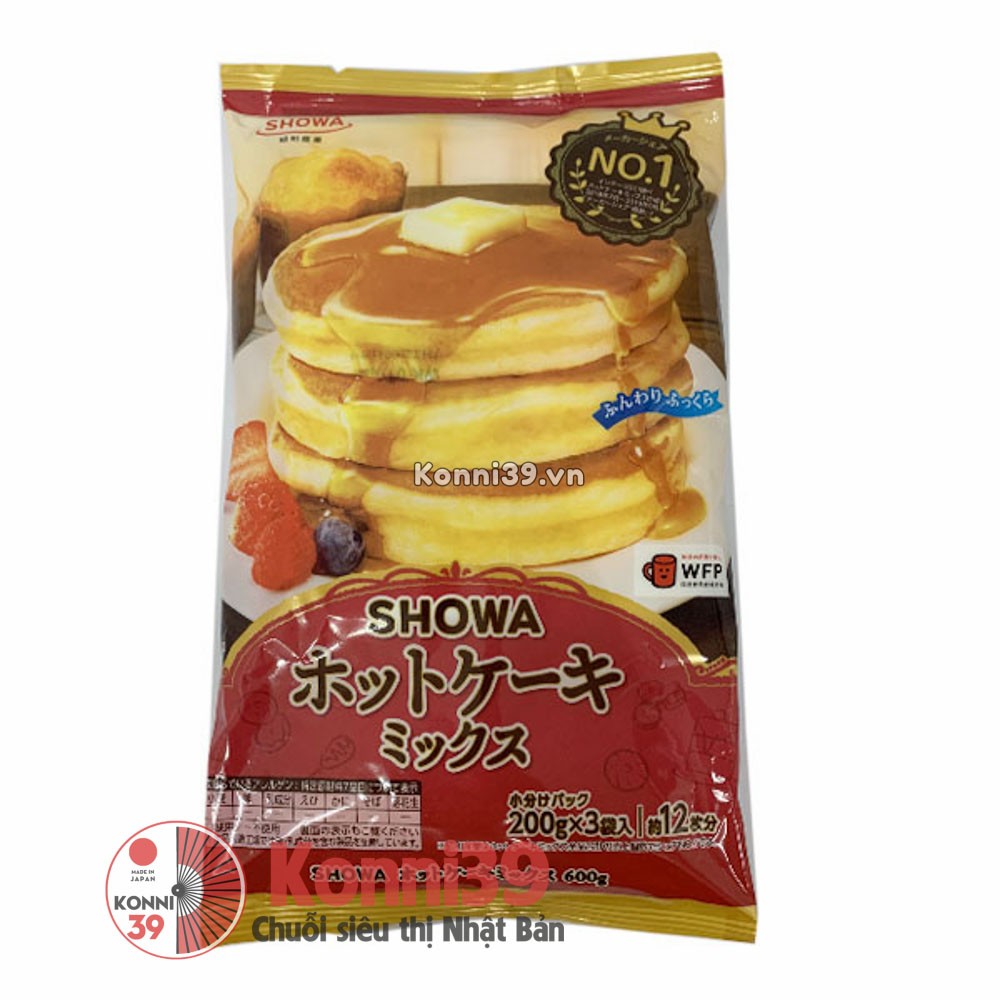 Bột làm bánh Showa 3 gói x 200g