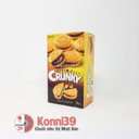 Bánh quy Lotte Crunky nhân socola 8 chiếc